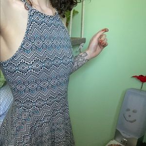 Geometric Patterned Dress
